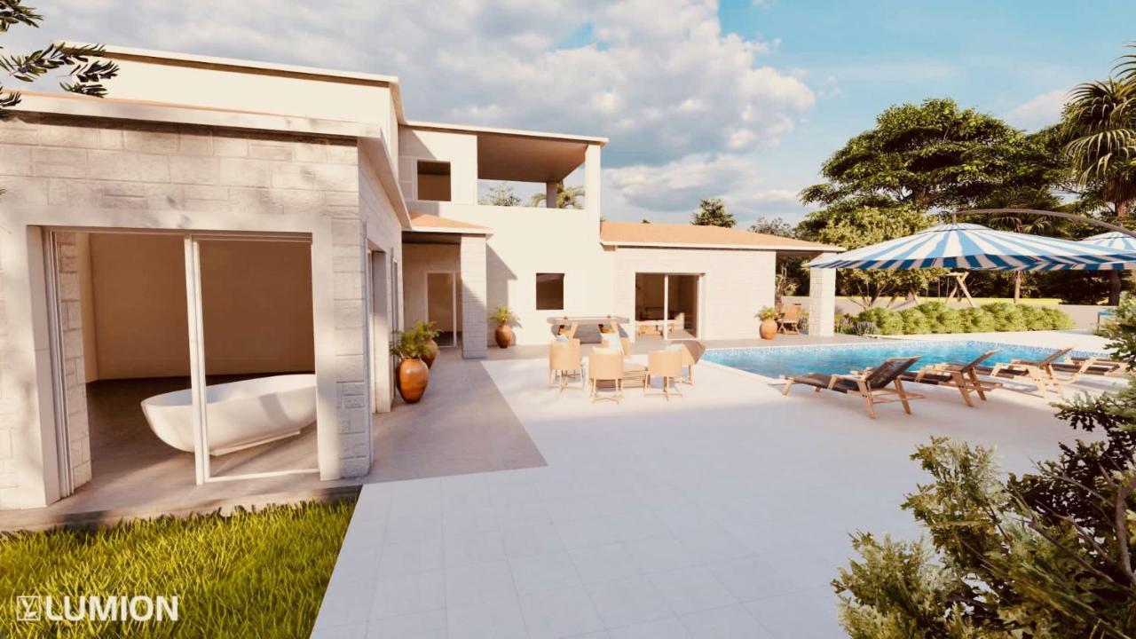 Villa Maslinik Kaštelir Exteriör bild