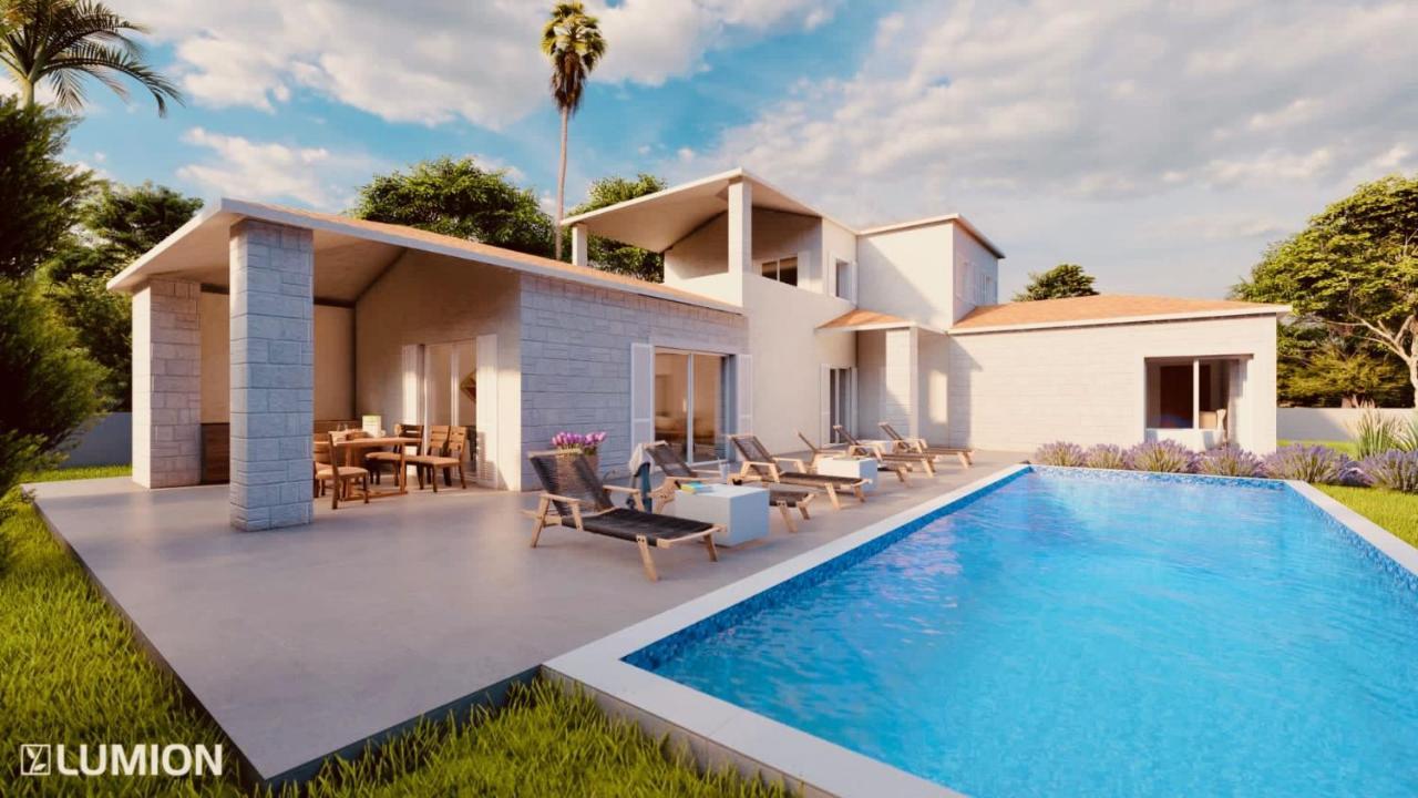 Villa Maslinik Kaštelir Exteriör bild