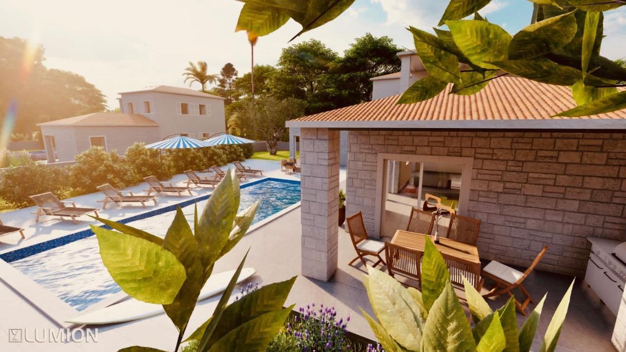 Villa Maslinik Kaštelir Exteriör bild