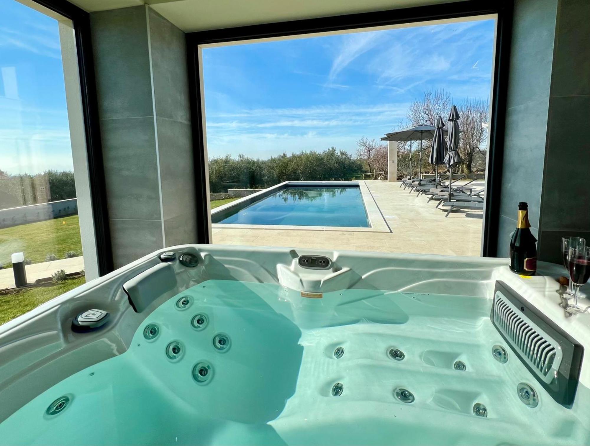 Villa Maslinik Kaštelir Exteriör bild